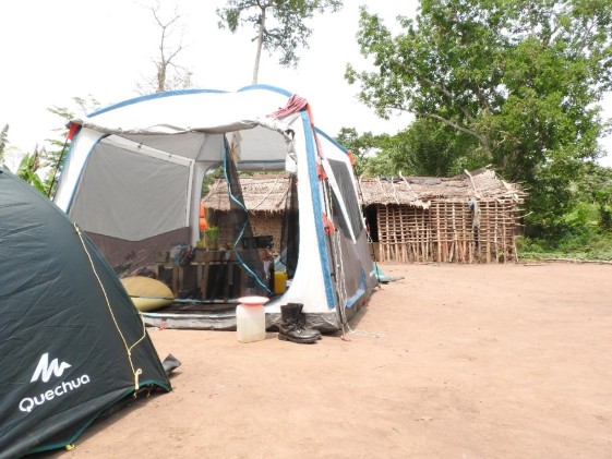 Camping in Ekolongouma
